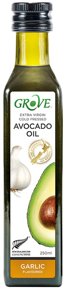 Масло авокадо Grove Extra Virgin с ароматом чеснока 250мл