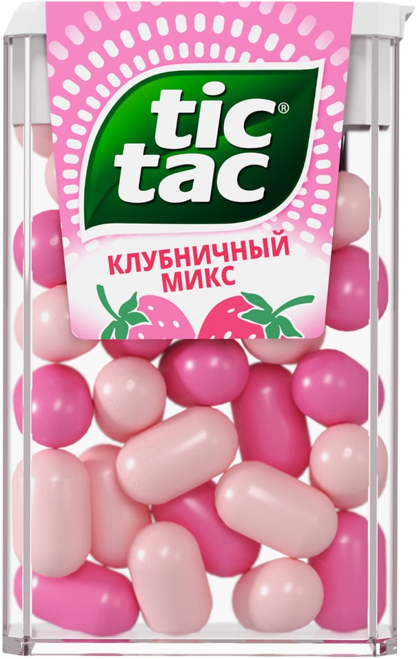 Драже Tic-Tac Клубника 16г - Vprokru Перекрёсток 89₽