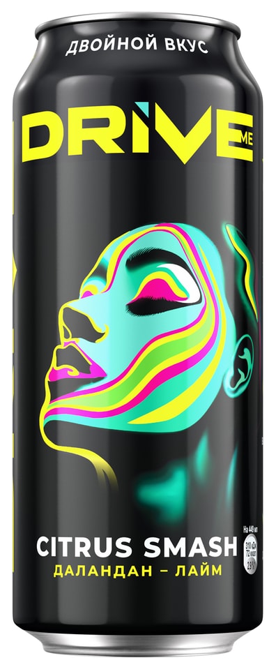 Напиток тонизирующий Drive Me Citrus Smash 449мл