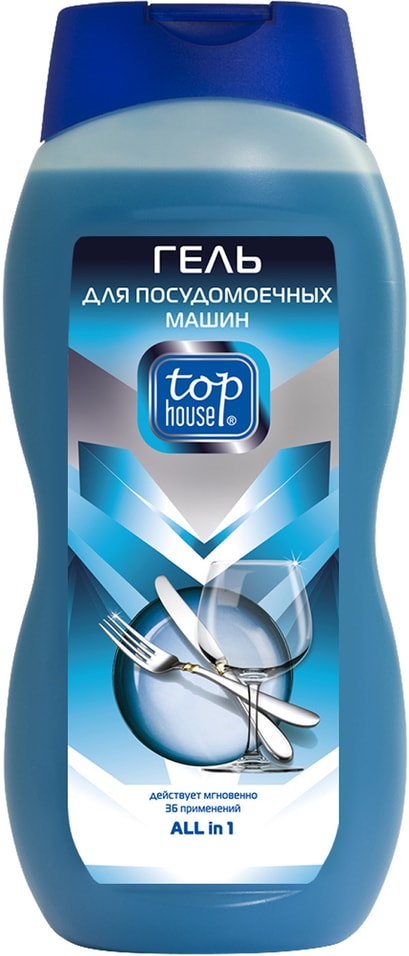 Гель для посудомоечных машин Top house All in 1 720мл от Vprok.ru