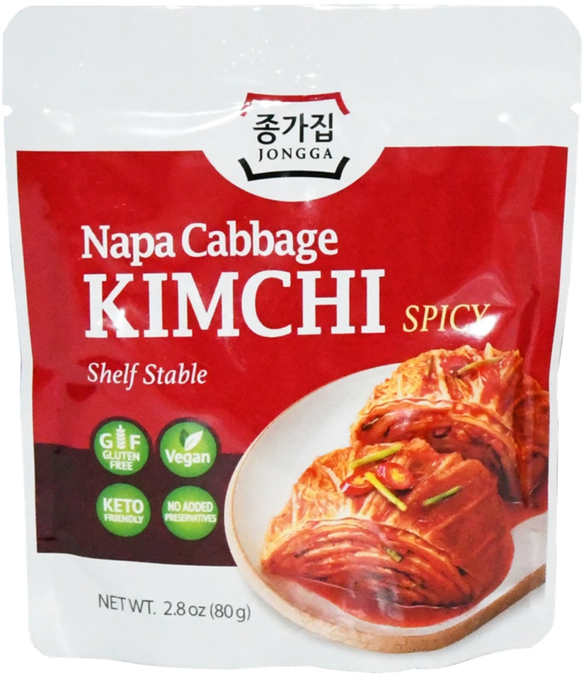 Капуста Jongga Острая Кимчи Дэсанг 80г. Закажите онлайн!