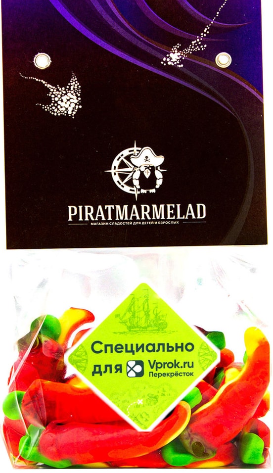 Мармелад Pirat Marmelad перец Чили с начинкой 200г от Vprok.ru
