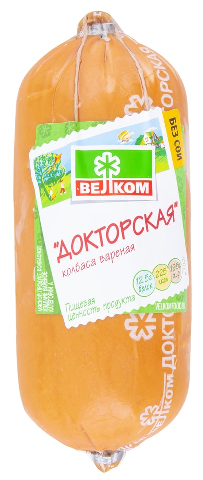 Колбаса Велком Докторская вареная 400г. Закажите онлайн!