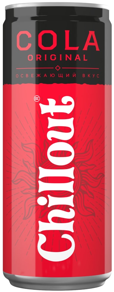 Напиток Chillout Cola Кола 330мл