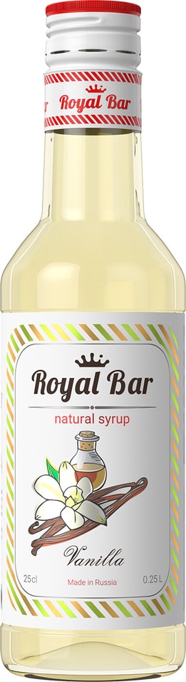 Сироп Royal Cane Ваниль 250мл