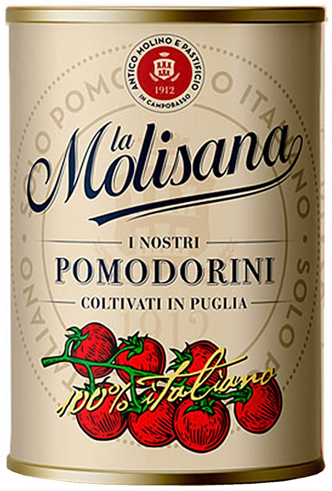 Томаты La Molisanа Pomodorini черри в томатном соке 400г