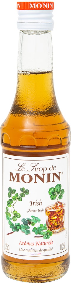 Сироп Monin Irish Syrup со вкусом и ароматом сливок и кофе 250мл