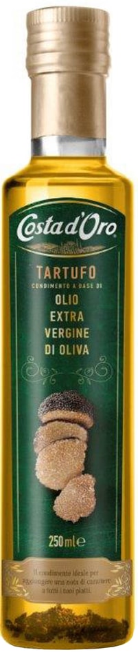 Масло оливковое Costa dOro Truffle Трюфель нерафинированное 250мл
