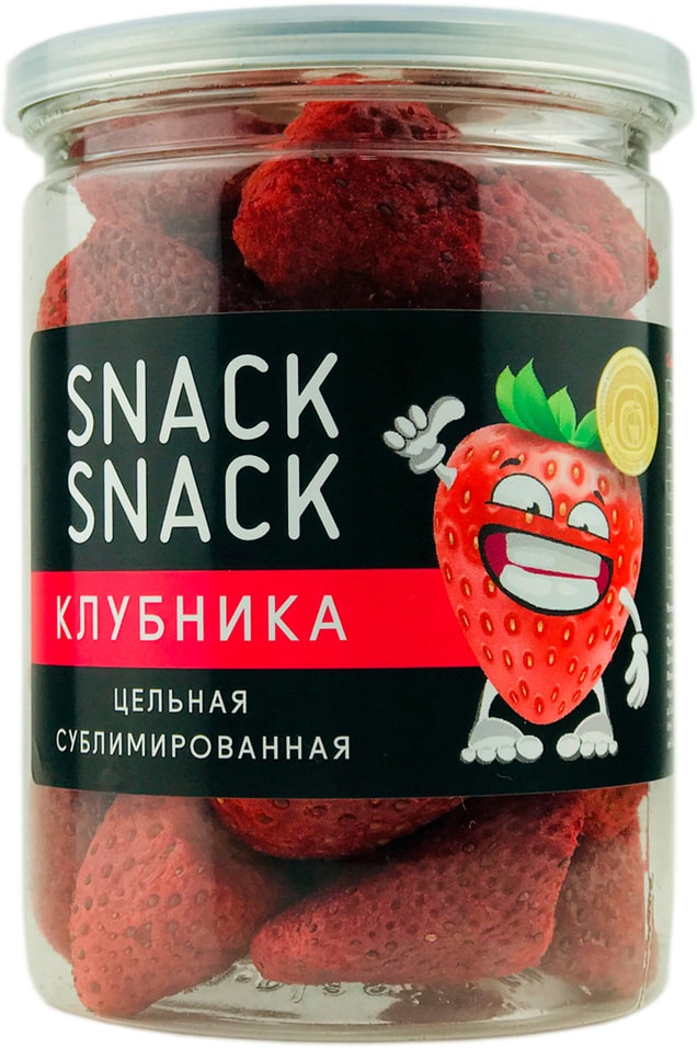 Клубника Snack Snack сублимированная 20г от Vprok.ru