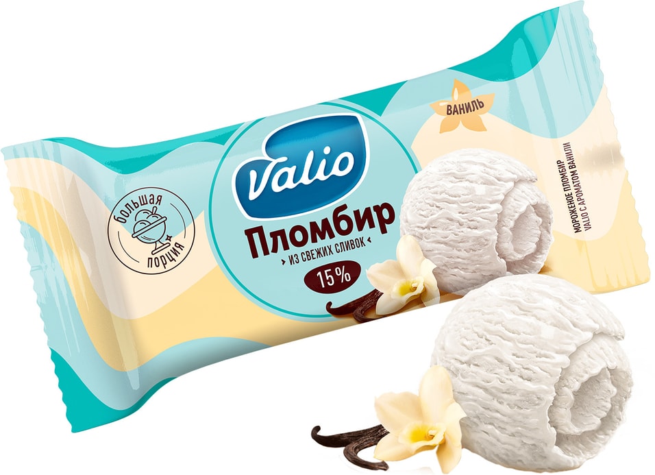 Отзывы о Мороженом Valio пломбир с ароматом ванили 200г