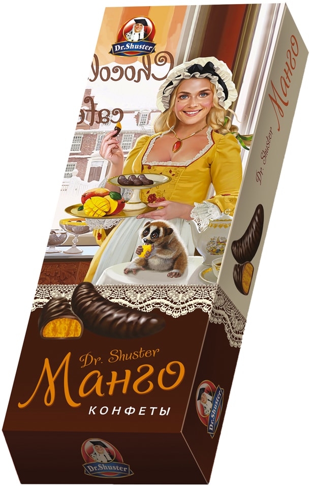 Конфеты Dr. Shuster Манго 75г от Vprok.ru