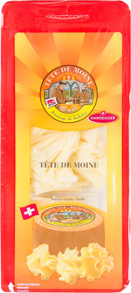 Сыр Margot Fromages Tete de Moine 51% нарезка 100г
