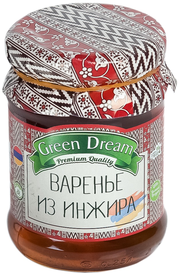 Варенье Green Dream из инжира 300г 269₽