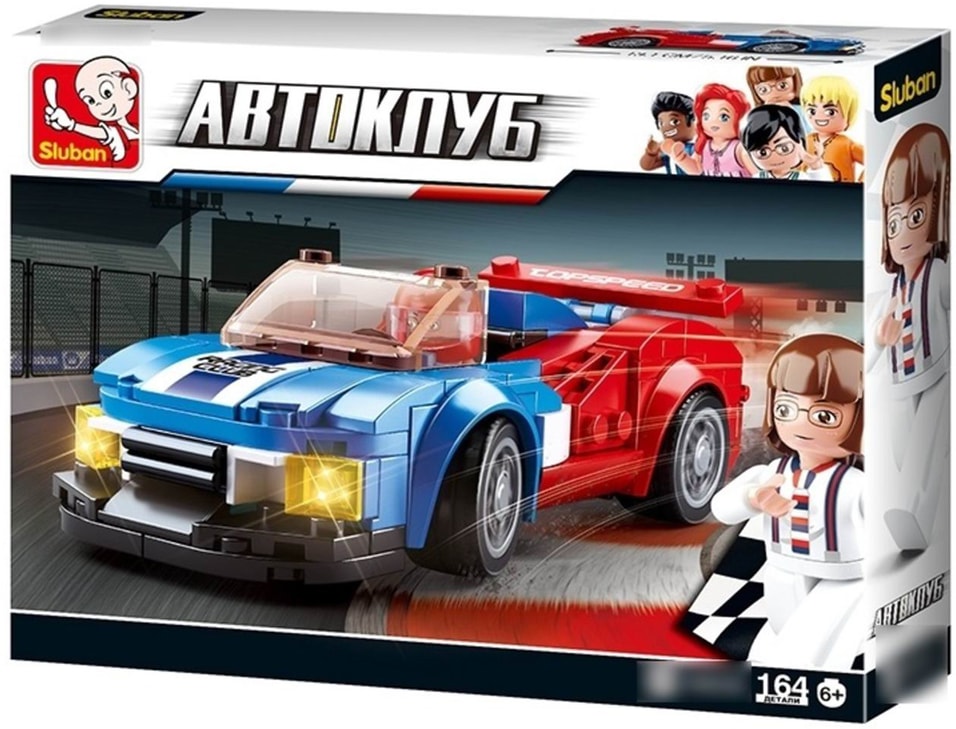 Конструктор Sluban Спортивная машина