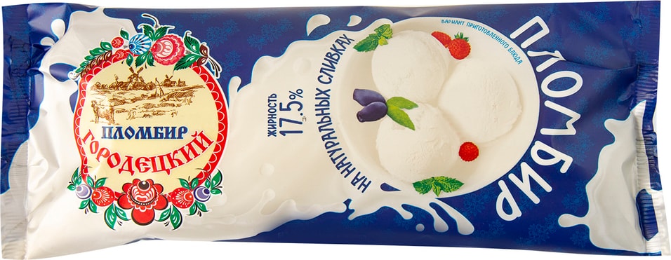 Отзывы о Мороженое Пломбир Городецкий 17.5% 400г