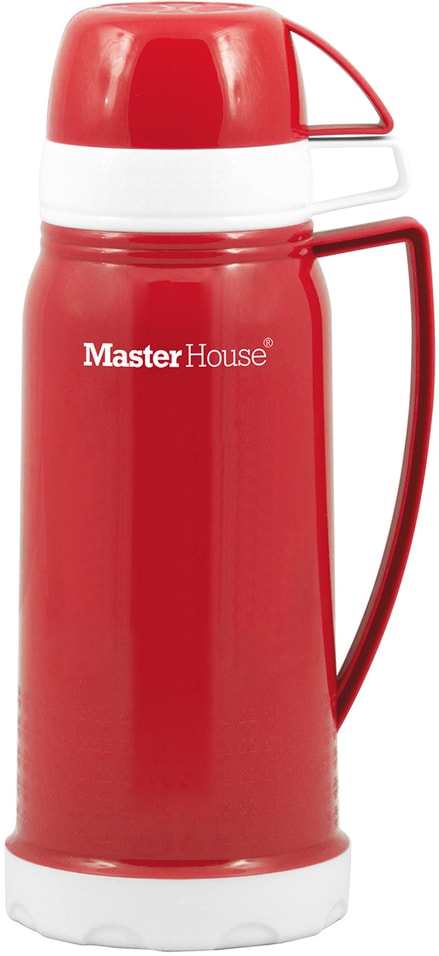 Термос MasterHouse Венеция красный 600мл 913₽