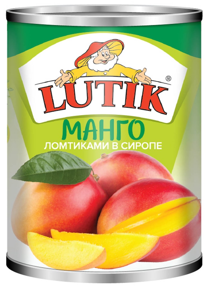 Манго Lutik ломтики в легком сиропе 425г от Vprok.ru