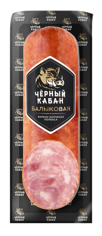 Колбаса Черный Кабан балыковая варено-копченая 290г 374₽