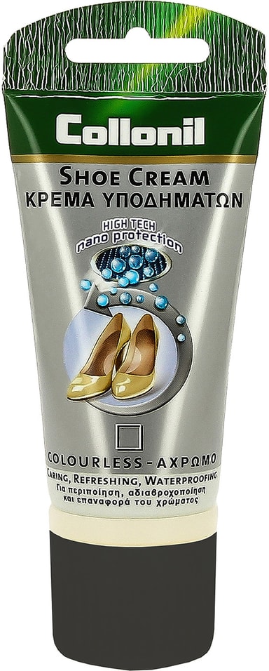 Крем для обуви Collonil Shoe cream защитный для гладкой кожи черный 50мл от Vprok.ru