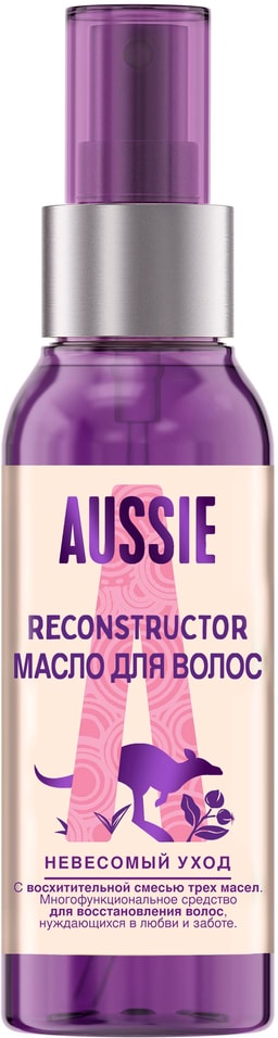 Масло для волос Aussie 3 Miracle Oil Reconstructor 100мл 449₽