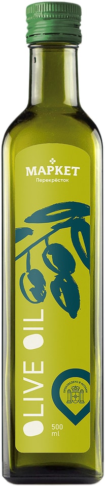 Масло оливковое Маркет Перекресток рафинированное 500мл