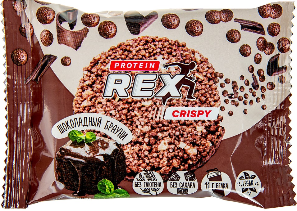 Отзывы о Хлебцы протеино-злаковые Proteinrex шоколадный Брауни 55г