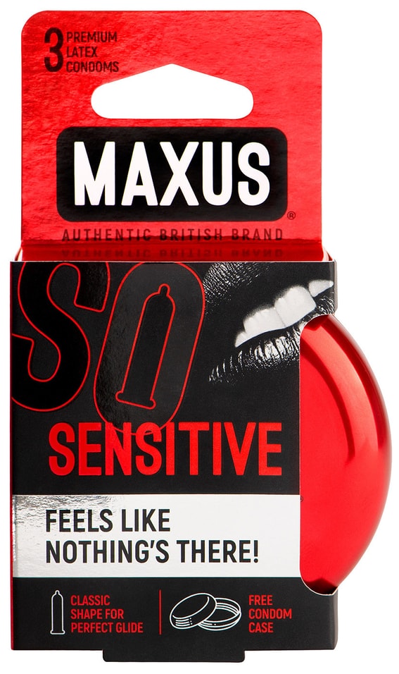 Презервативы Maxus Sensitive ультратонкие 3шт