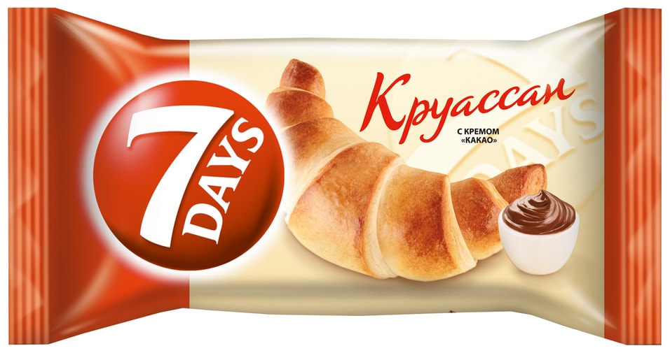 Круассан 7 Days с кремом Какао 65г Доставим до двери 69₽