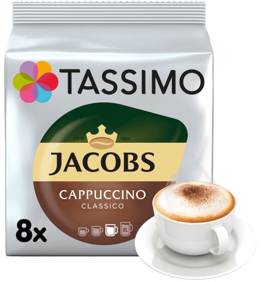 Кофе Jacobs Tassimo Cappuccino Т-диски 8шт от Vprok.ru
