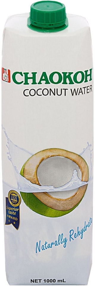 Вода Chaokoh Кокосовая 1л - Vprok.ru Перекрёсток