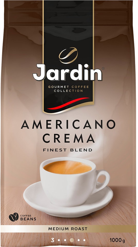Кофе в зернах Jardin Americano Crema 1кг от Vprok.ru