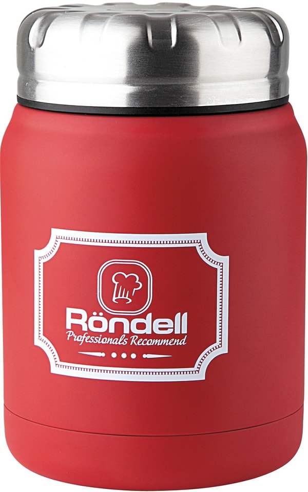 Термос Rondell Red Picnic для еды 0.5л от Vprok.ru