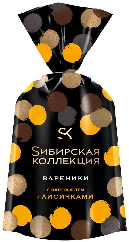 Вареники Сибирская коллекция с картофелем и лисичками 700г
