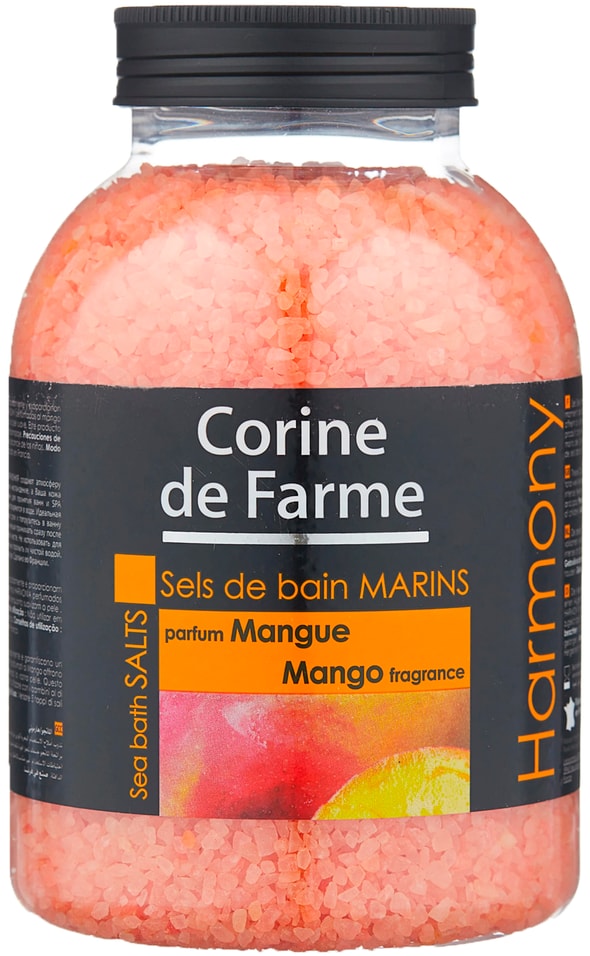 Соль для ванн Corine de Farme морская Манго 1.3кг