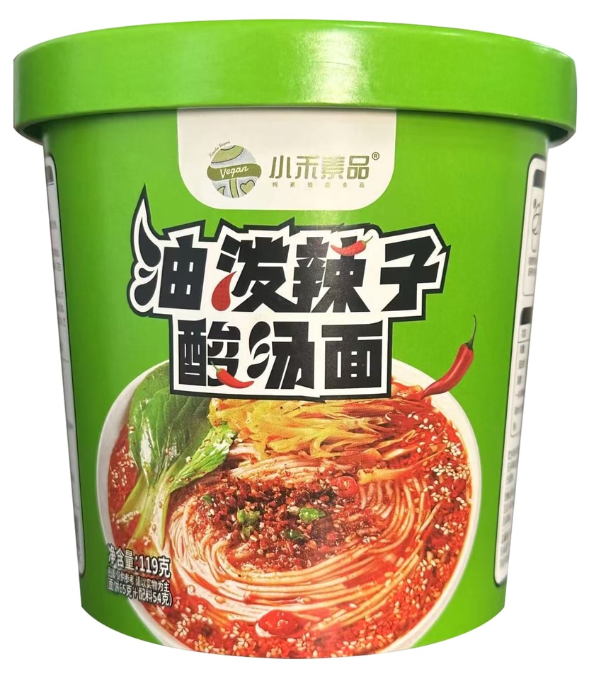 Суп-лапша Hezhai с арахисовой пастой, кунжутом и маслом чили 119г