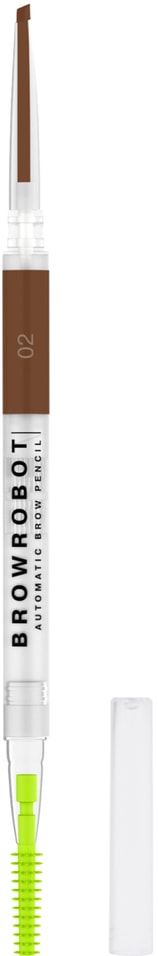 Карандаш для бровей Influence Beauty Brow Robot ультратонкий Тон 02