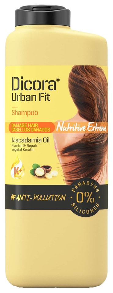 Отзывы о Шампуни для волос Dicora Urban Fit Nutritive Care для поврежденных 400мл