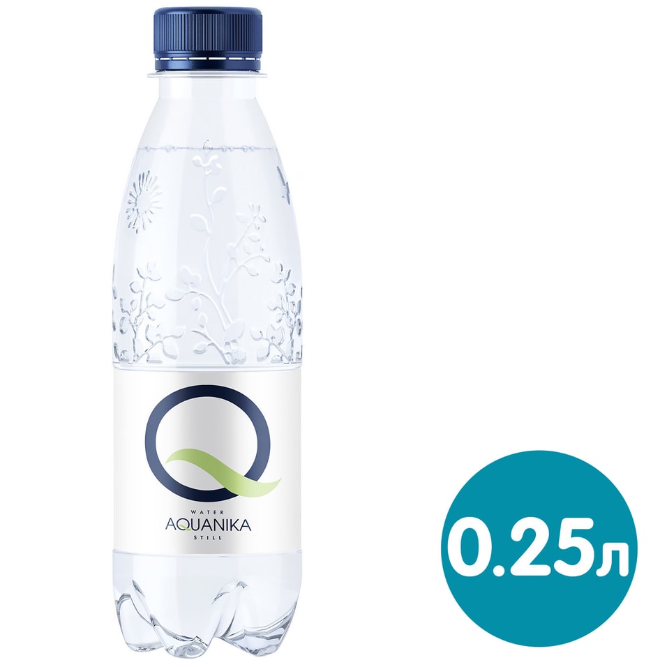 Вода Aquanika питьевая негазированная 250мл