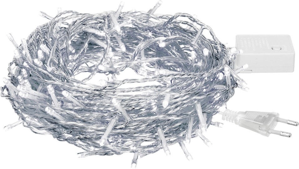 Электрогирлянда новогодняя Vegas Занавес Холодное свечение светодиодная 156 ламп 1515м 1178₽