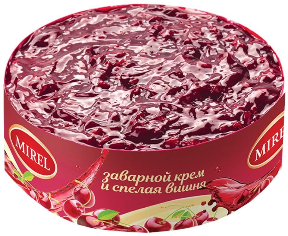 Торт Mirel Спелая вишня 700г - Vprok.ru Перекрёсток