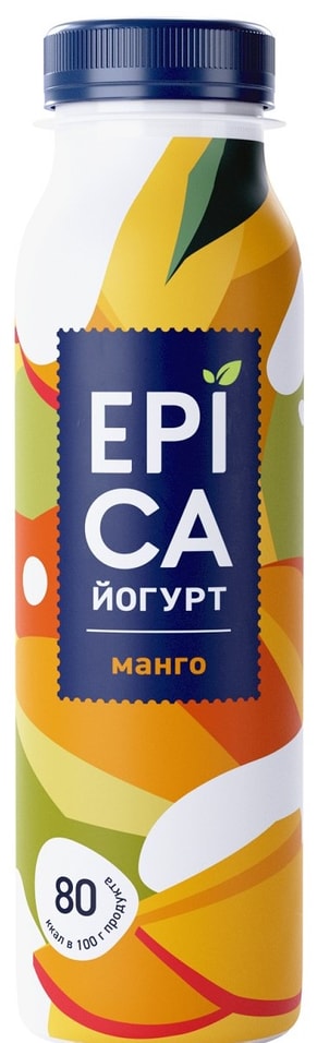 Йогурт  питьевой Epica Манго 2.5% 260г