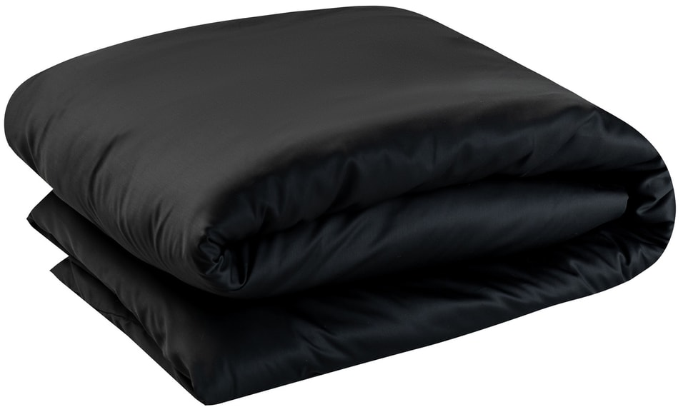 Пододеяльник Amalco Home Тенсель на молнии черный 145200см 4999₽