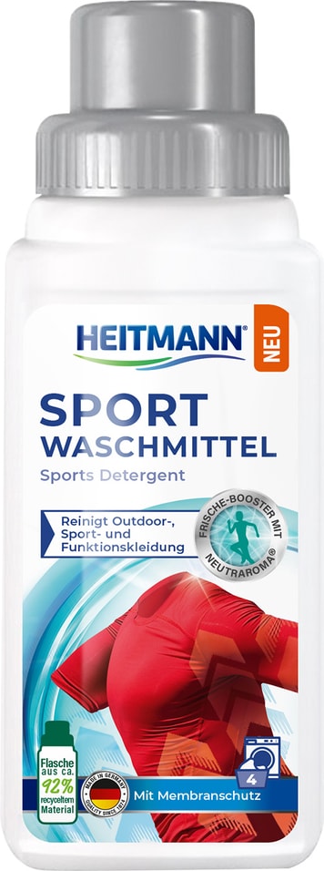 Средство моющее Heitmann Spezial Waschpflege для спортивной туристической и мембранной одежды 250мл