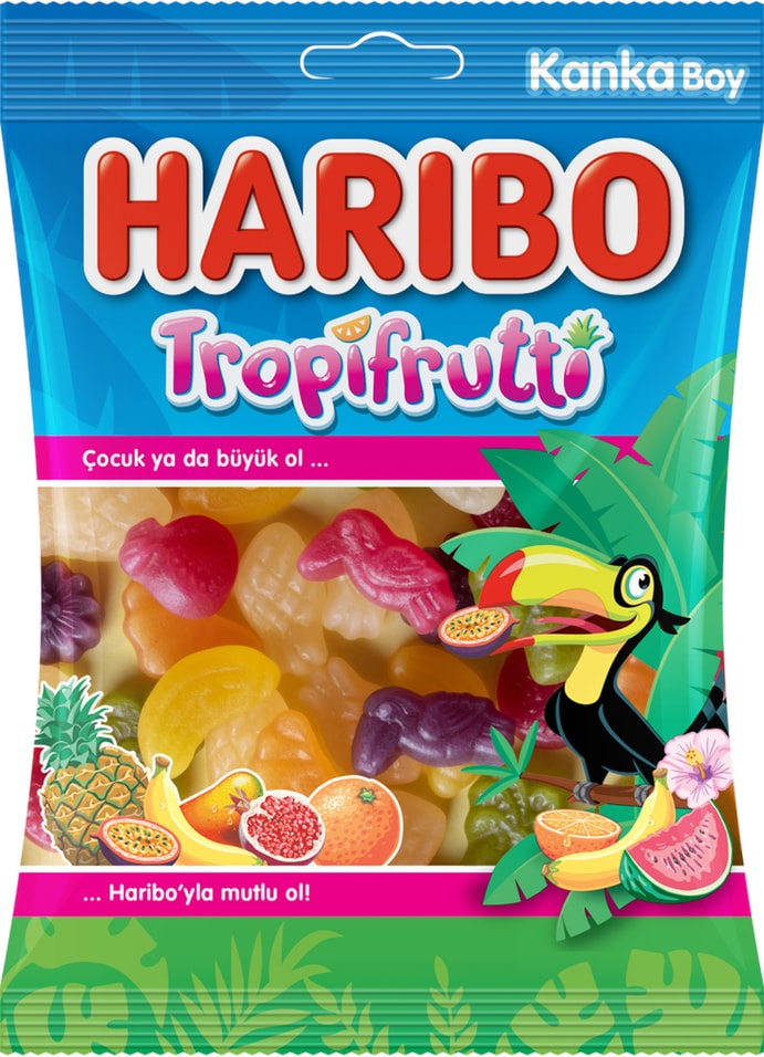 Мармелад Haribo Tropifrutti 80г - Vprok.ru Перекрёсток
