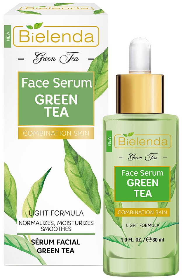 Сыворотка для лица Bielenda Зеленый чай многофункциональная для комбинированной кожи 30мл