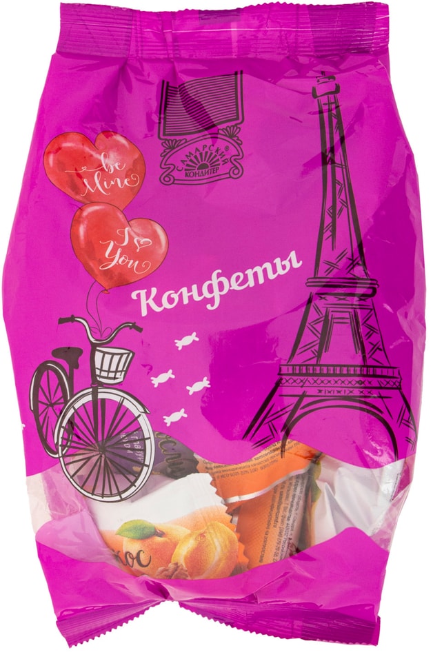 Конфеты Самарский кондитер Фрукты в йогурте 200г