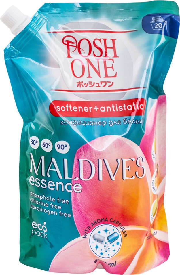 Кондиционер для белья Posh One Мальдивы 800мл