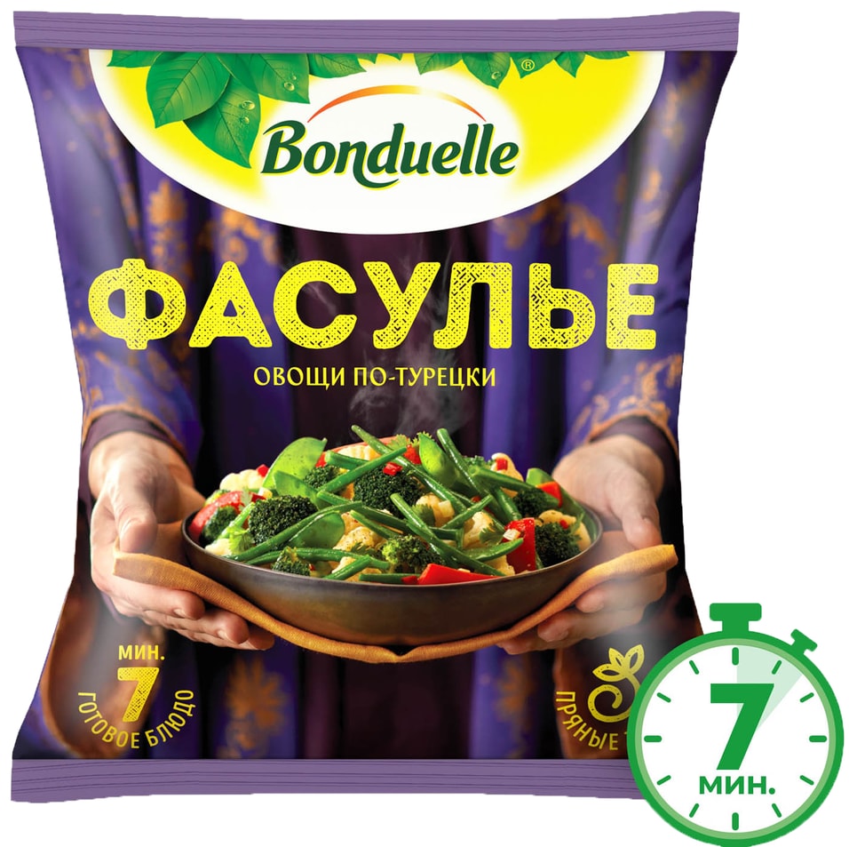 Смесь овощная Bonduelle Фасулье по-турецки 400г от Vprok.ru
