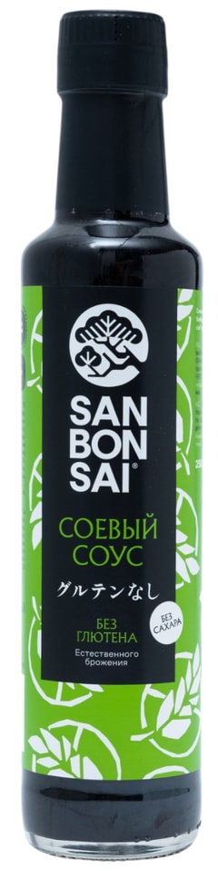 Соус SanBonsai соевый без глютена 250млс доставкой 100₽