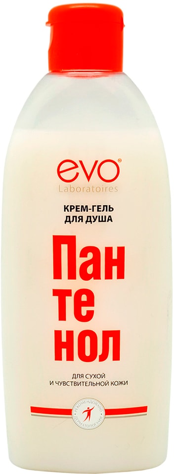 Крем-гель для душа EVO Пантенол для сухой и чувствительной кожи 400мл